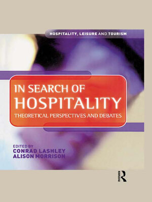 cover image of In Search of Hospitality